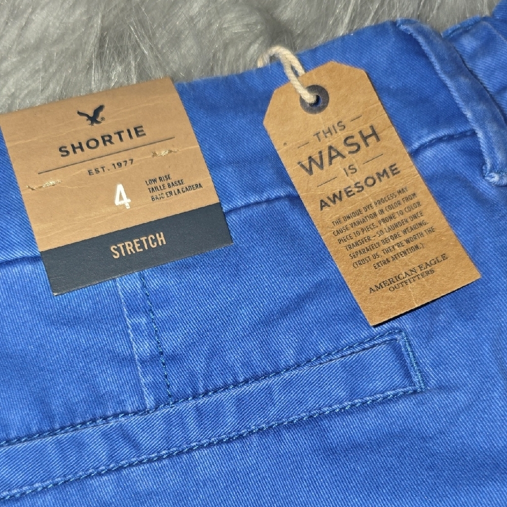 American Eagle Outfitters Vibrant Blue Shorts - Picture 3 of 4